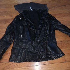 Free People Leather Jacket